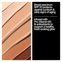 Neutrogena blended on cheek demonstrating medium coverage and natural-looking radiance