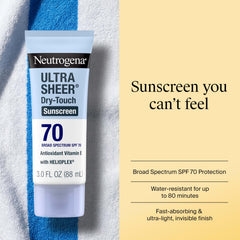Neutrogena back label close-up showing ingredients and usage directions