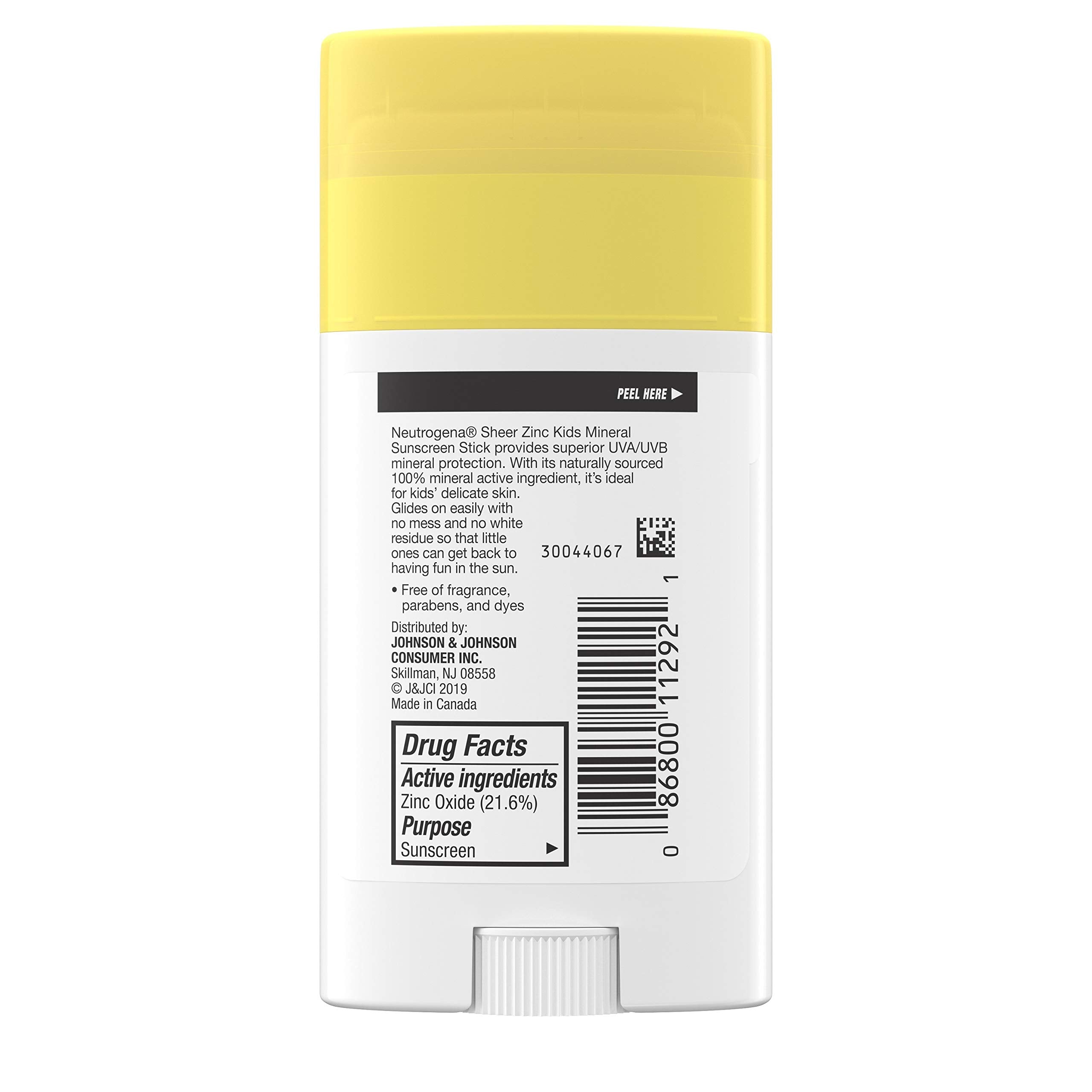 Neutrogena sunscreen stick in beach bag lifestyle shot for on-the-go sun protection