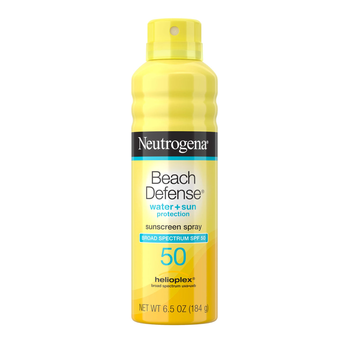 Neutrogena front packaging showing SPF 50 protection and benefits