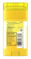 Neutrogena beach defense kids stick close-up texture demonstrating smooth, non-greasy glide