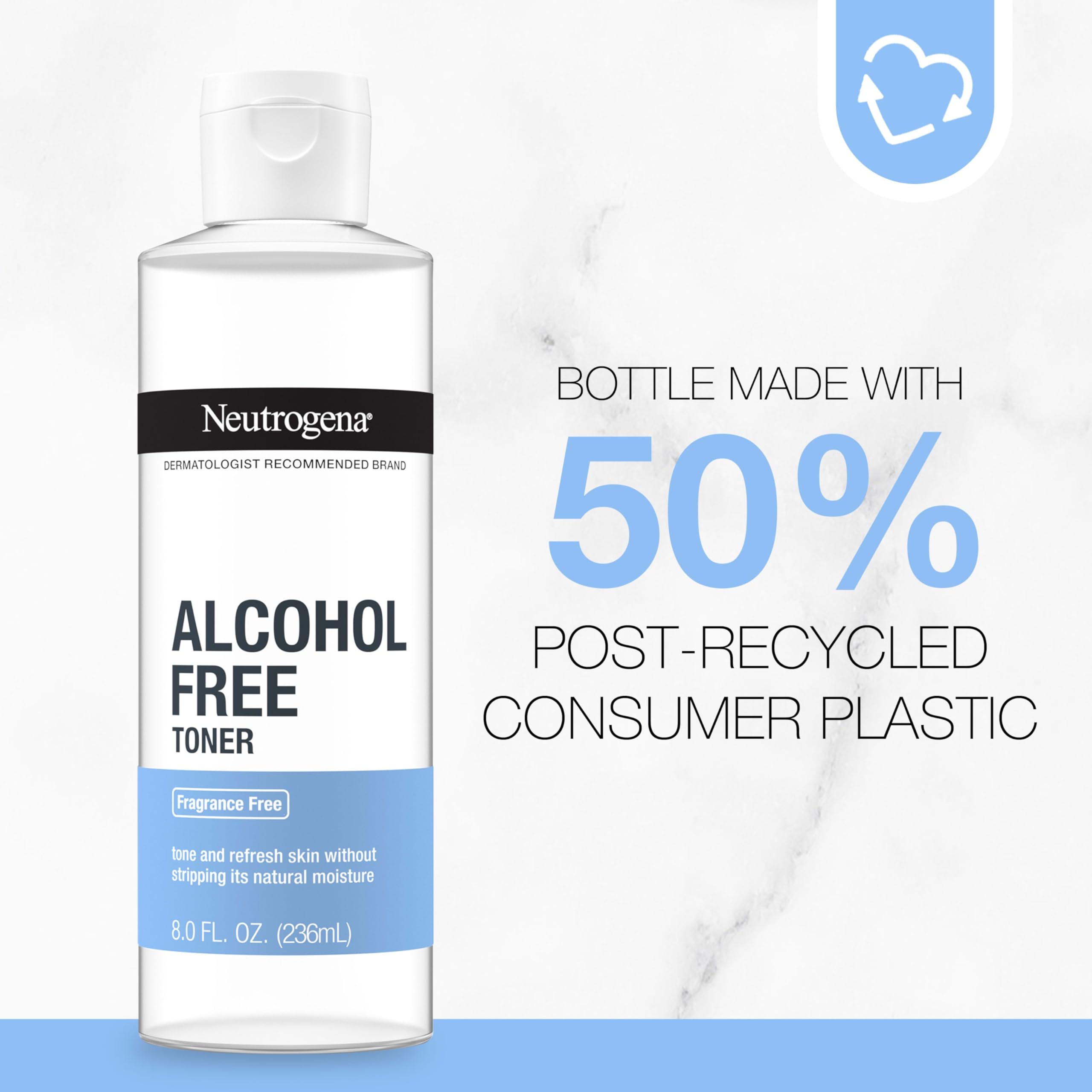Neutrogena in bathroom setting illustrating daily use and convenience