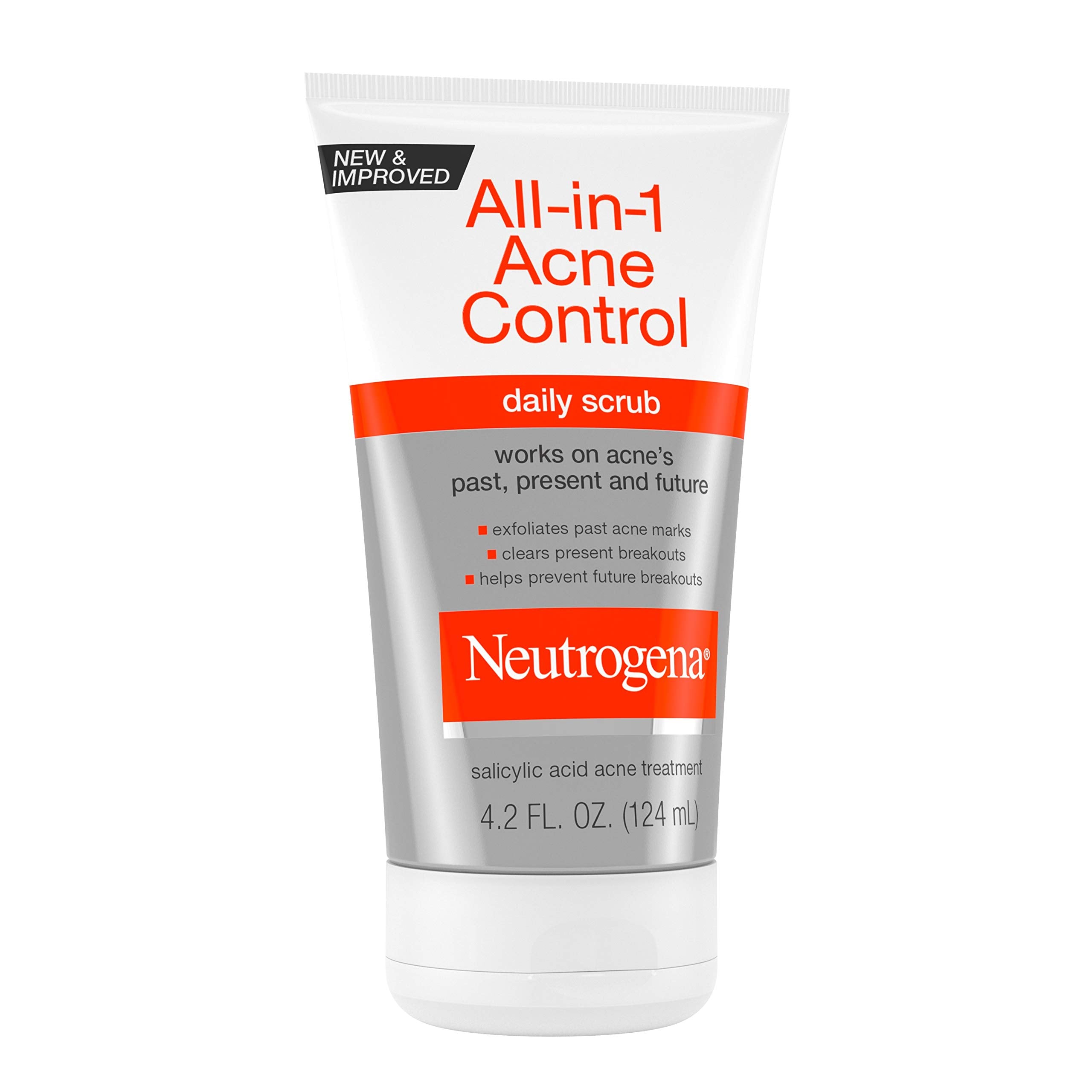 Neutrogena before and after skin texture comparison showing improved smoothness