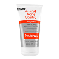 Neutrogena before and after skin texture comparison showing improved smoothness