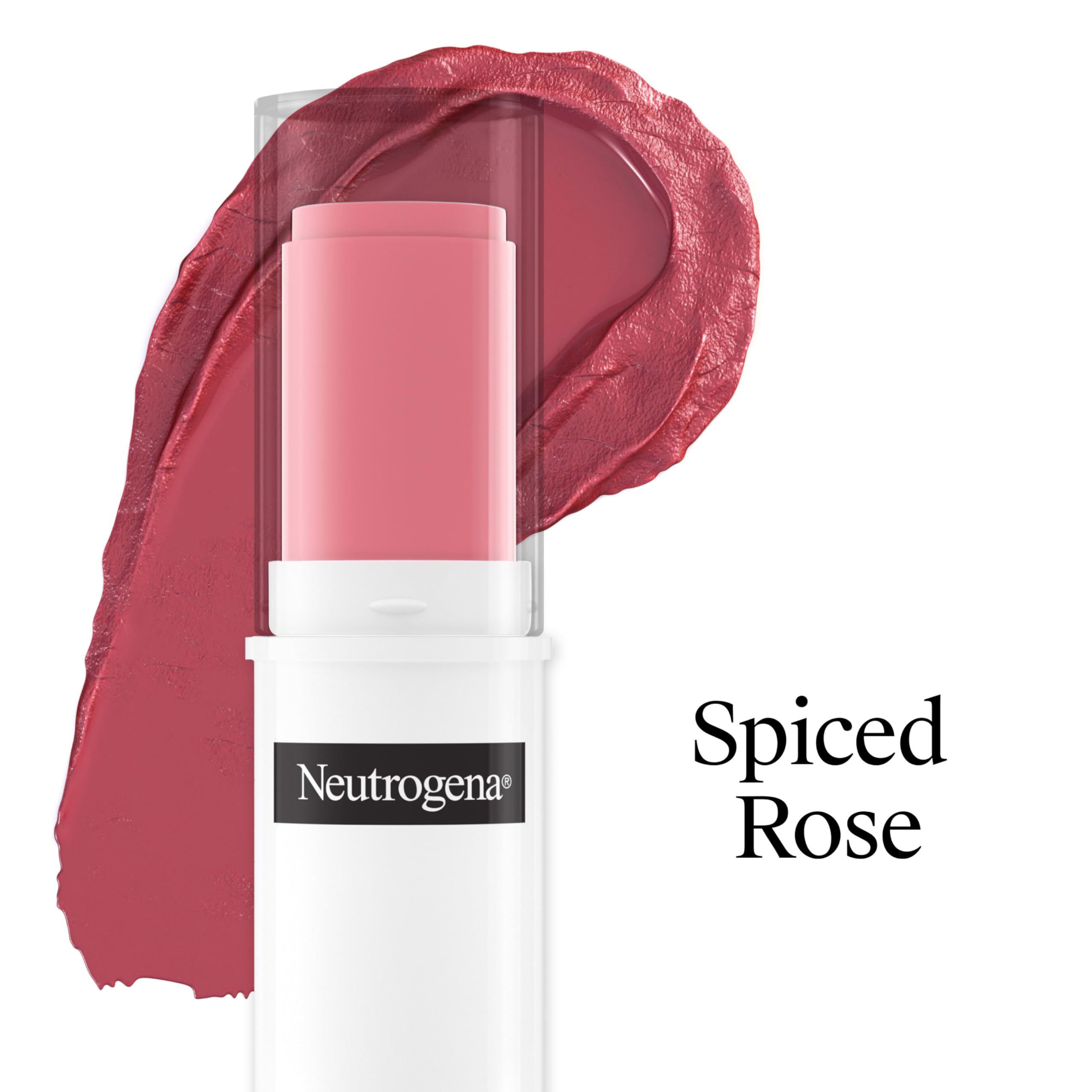 Neutrogena product next to fingers showing compact travel-ready size