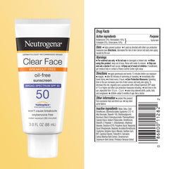 Neutrogena matte finish on skin showing shine control and breathable look