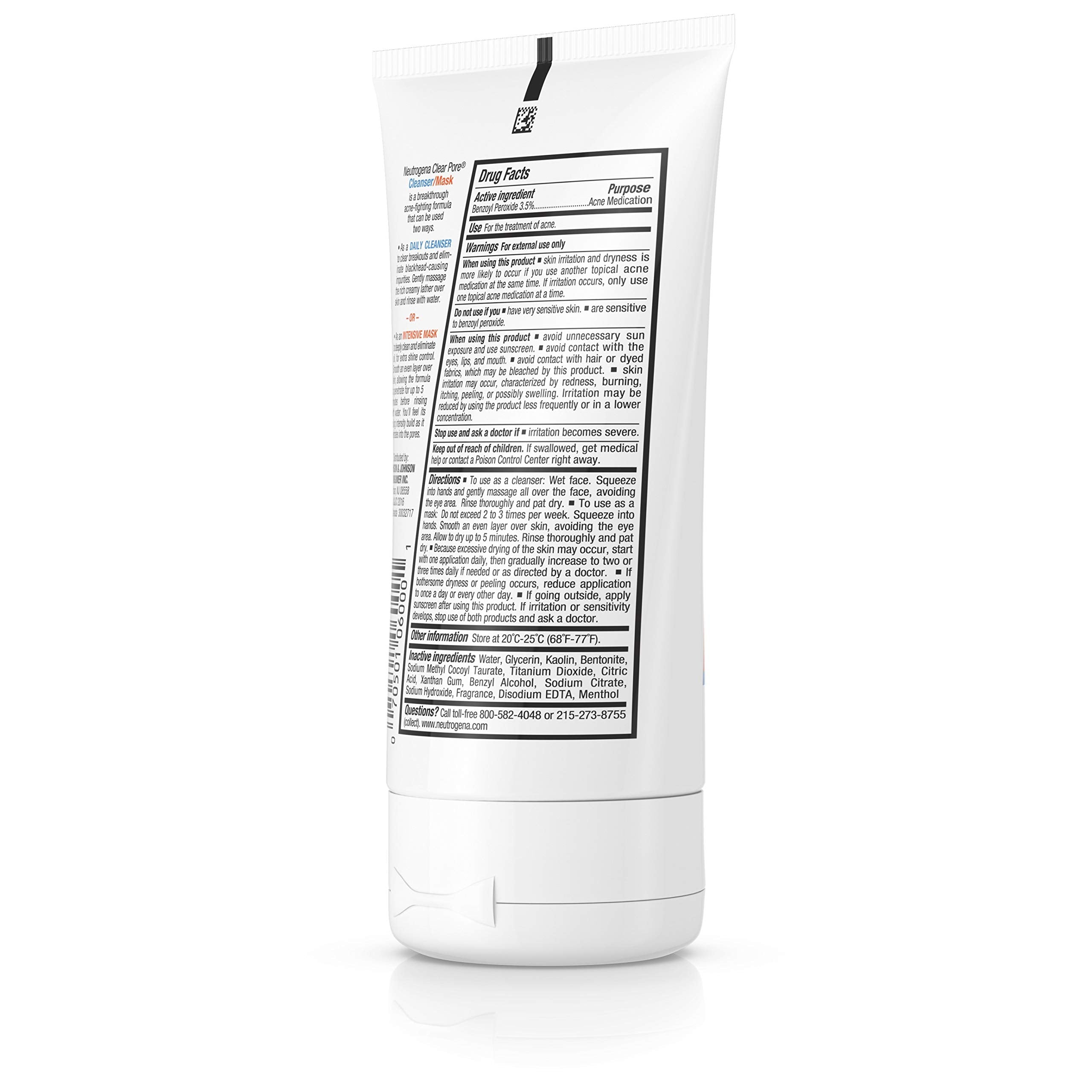 Neutrogena foam on skin demonstrating cleansing action and refreshed feel