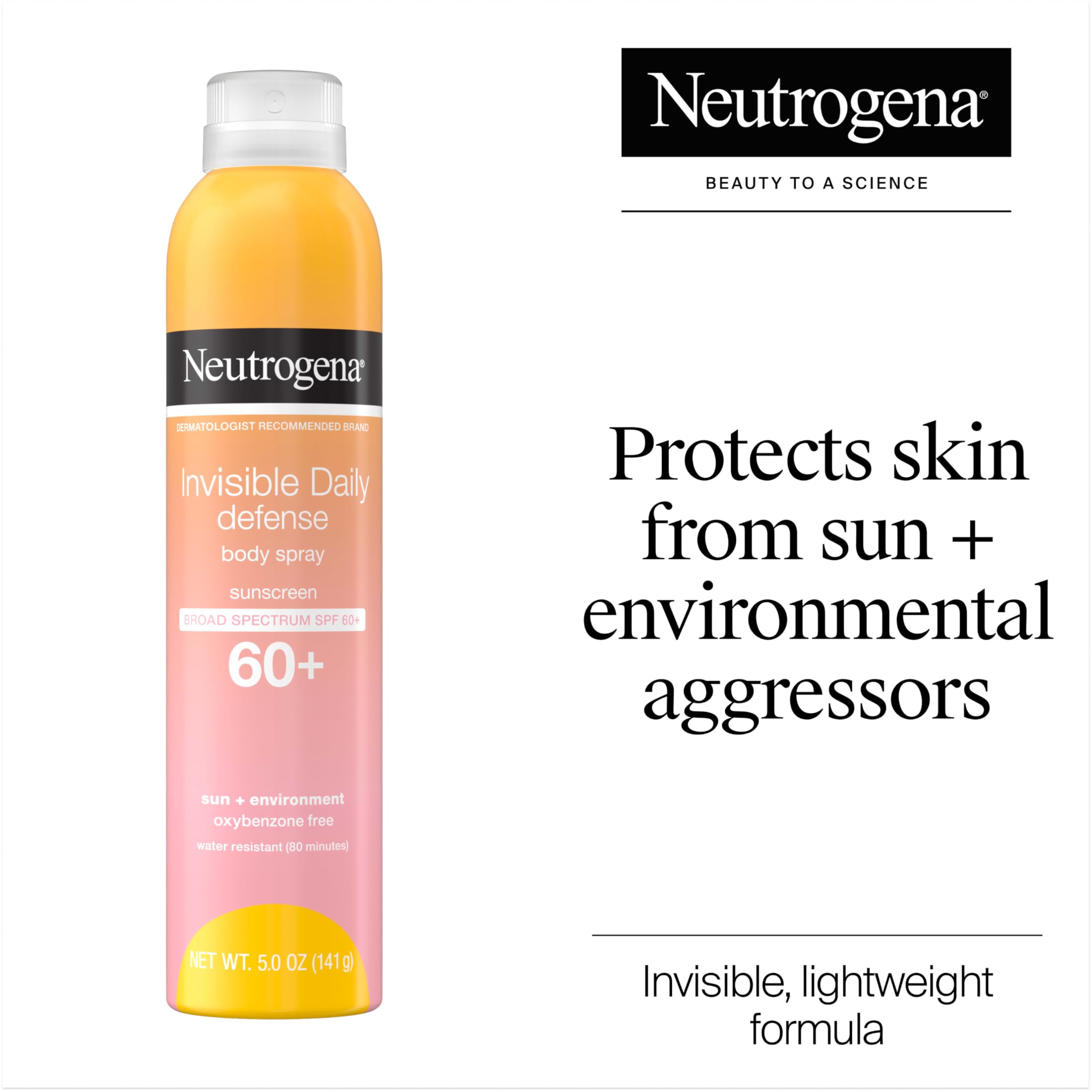Neutrogena nozzle close-up showing easy, controlled application