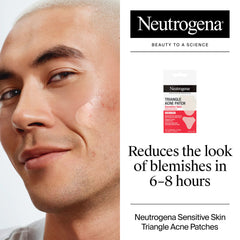 Neutrogena close-up of hydrocolloid texture illustrating gentle absorption