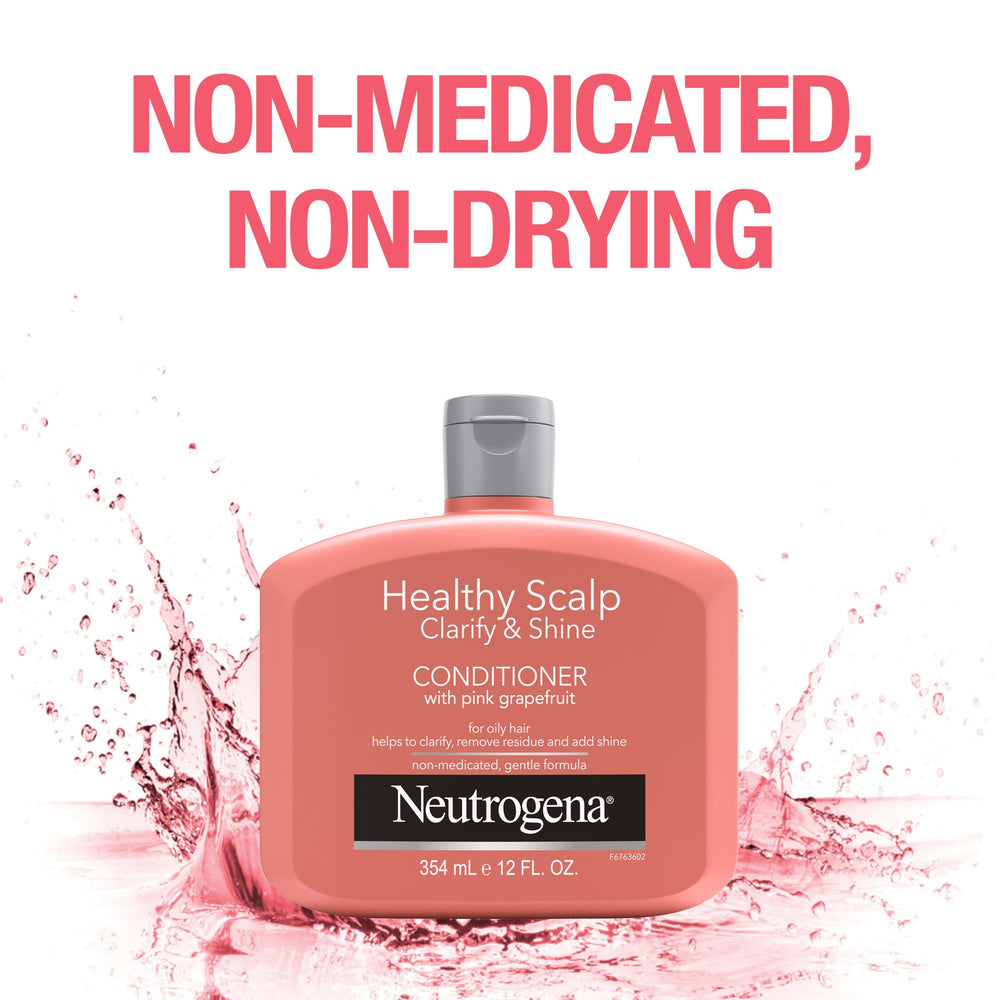 Neutrogena bottle in hand size comparison showing 12 oz scale and travel-friendly perspective