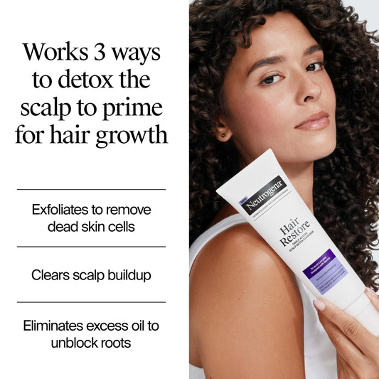 Neutrogena silicone applicator detail for precise scalp delivery and ease