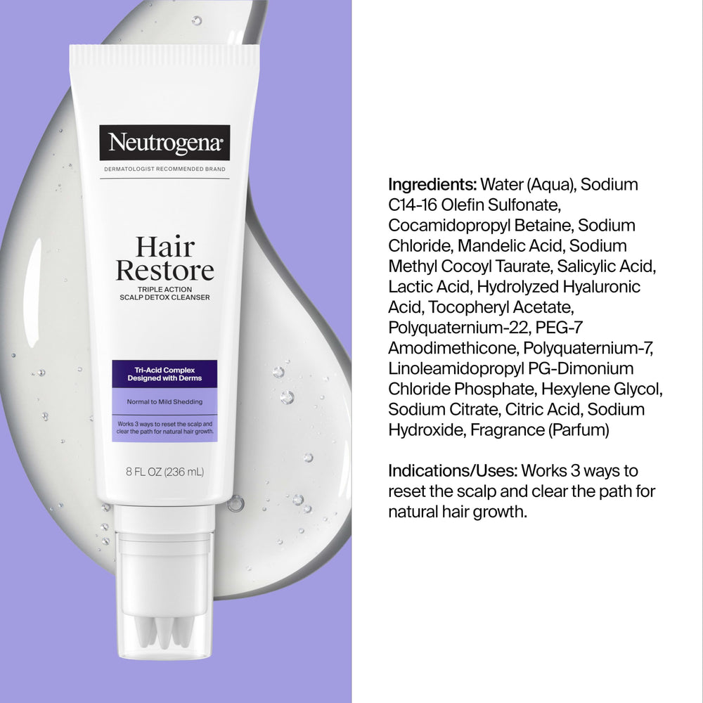 Neutrogena cleanser staged in bathroom lifestyle scene for refreshing ritual