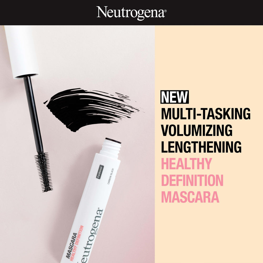 Neutrogena dual-sided wand close-up showing comb and brush for precise lash styling