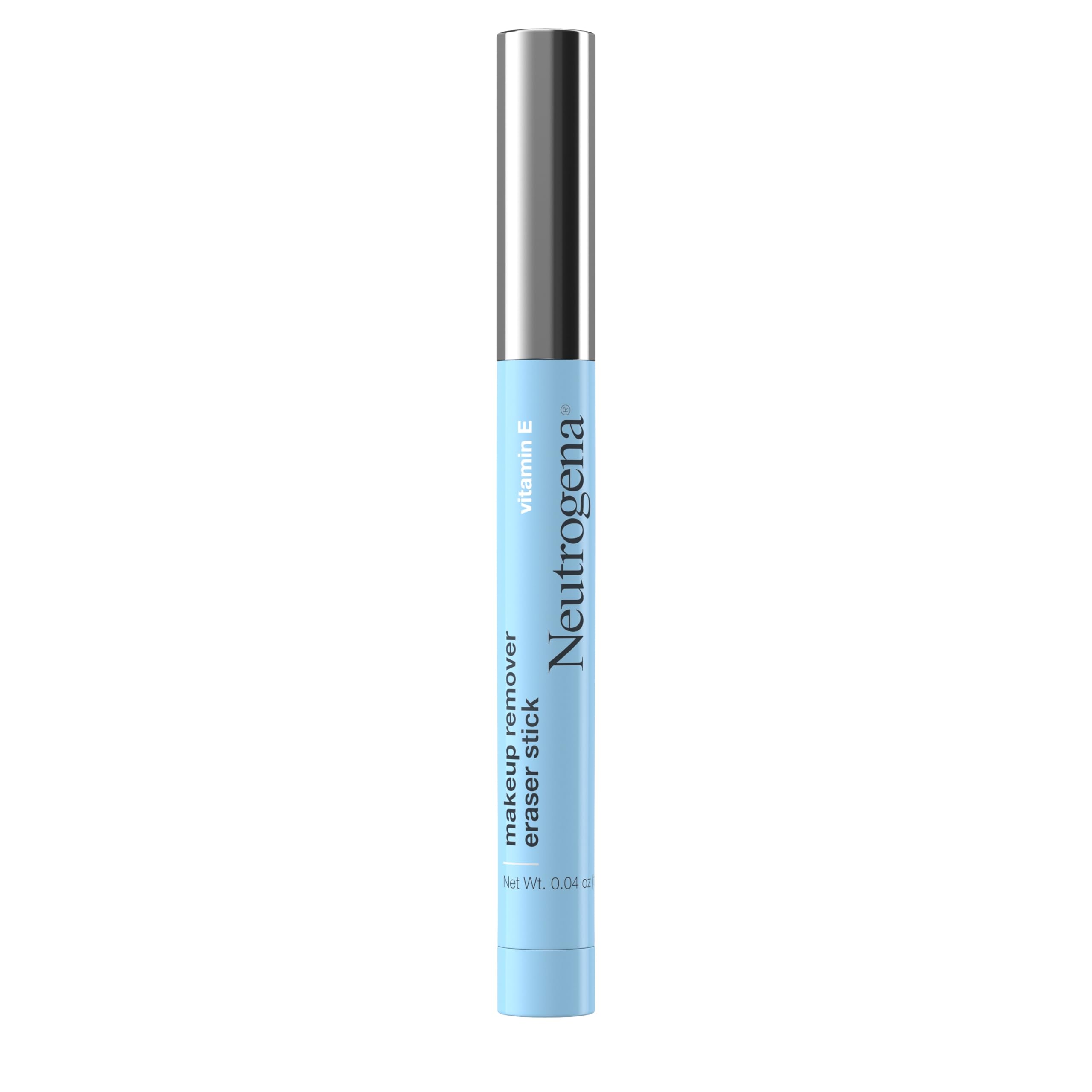 Neutrogena eraser stick front view showing compact gel pen for precise fixes
