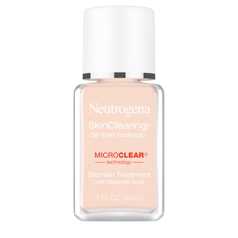 Neutrogena front bottle shot showing Natural Ivory 20 and clean design benefit