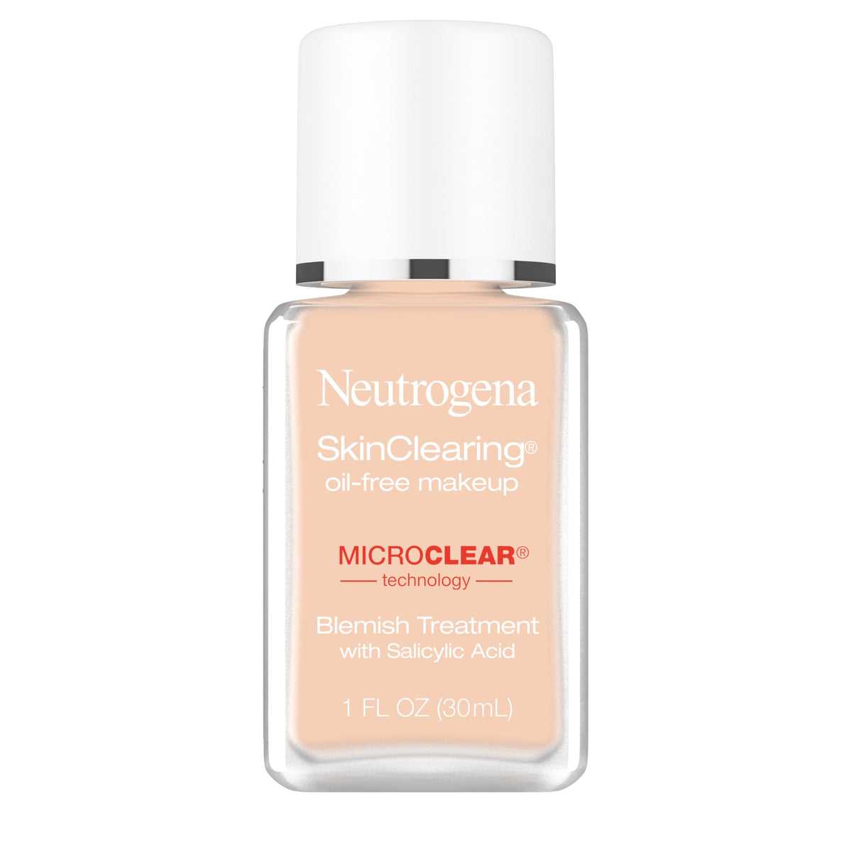 Neutrogena front packaging showing bottle and shade for easy identification