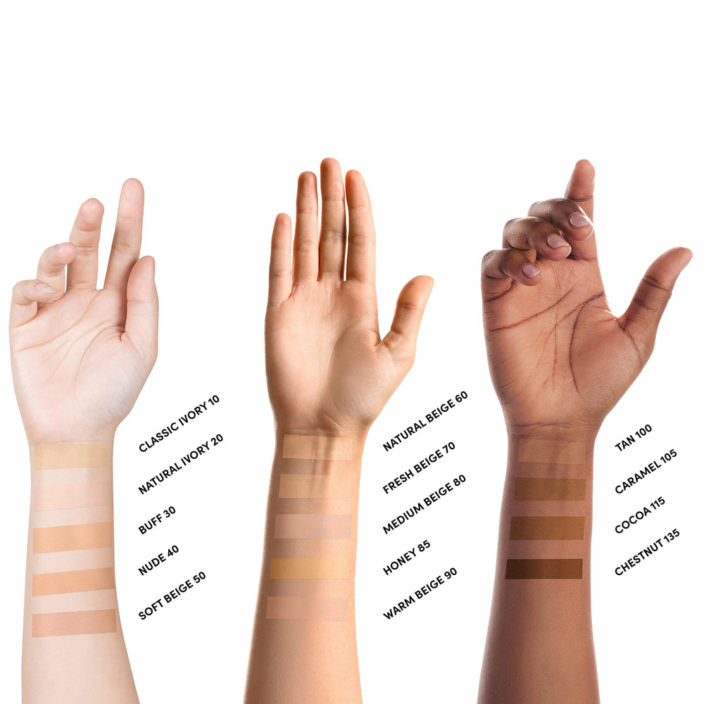Neutrogena foundation label with SPF 20 and titanium dioxide for daily sun protection
