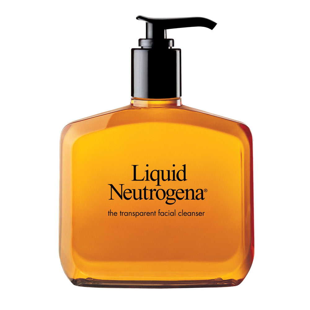 Neutrogena front bottle 8 fl oz showing clear label and clean design benefit: recognizable brand and easy storage