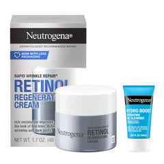 Neutrogena jar front view shows brand and retinol benefit