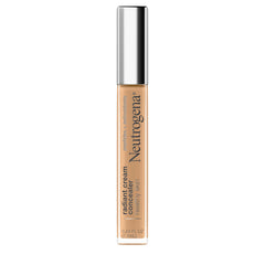 Neutrogena front packaging showing hazelnut medium shade and compact tube, easy selection