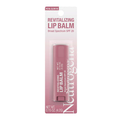 Neutrogena front packaging showing tinted lip balm and SPF benefit