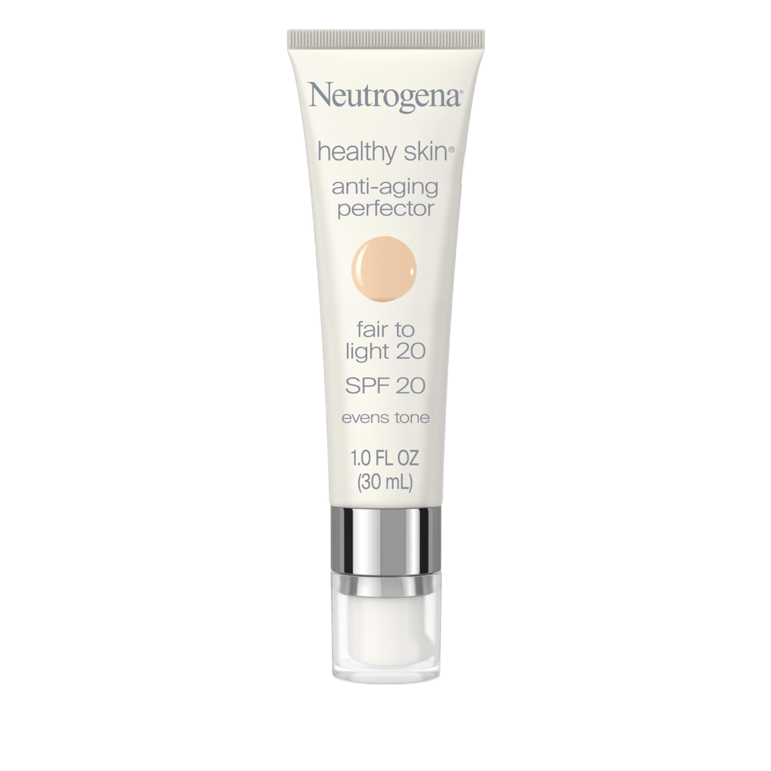 Neutrogena front tube portrait showing product and SPF benefit