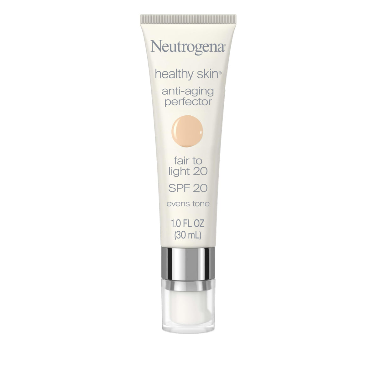 Neutrogena front tube portrait showing product and SPF benefit