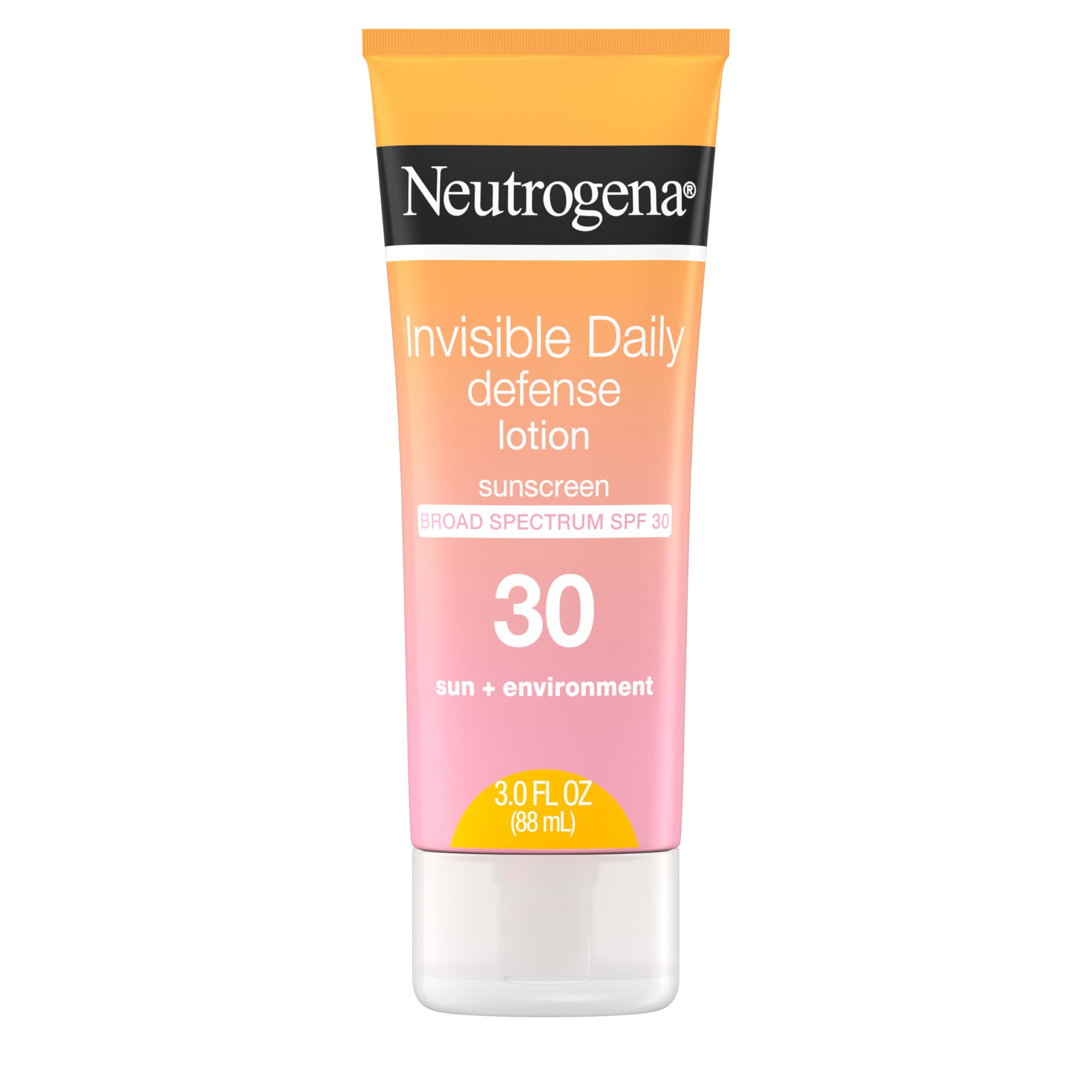 Neutrogena front tube showing SPF 30 and travel size for easy protection
