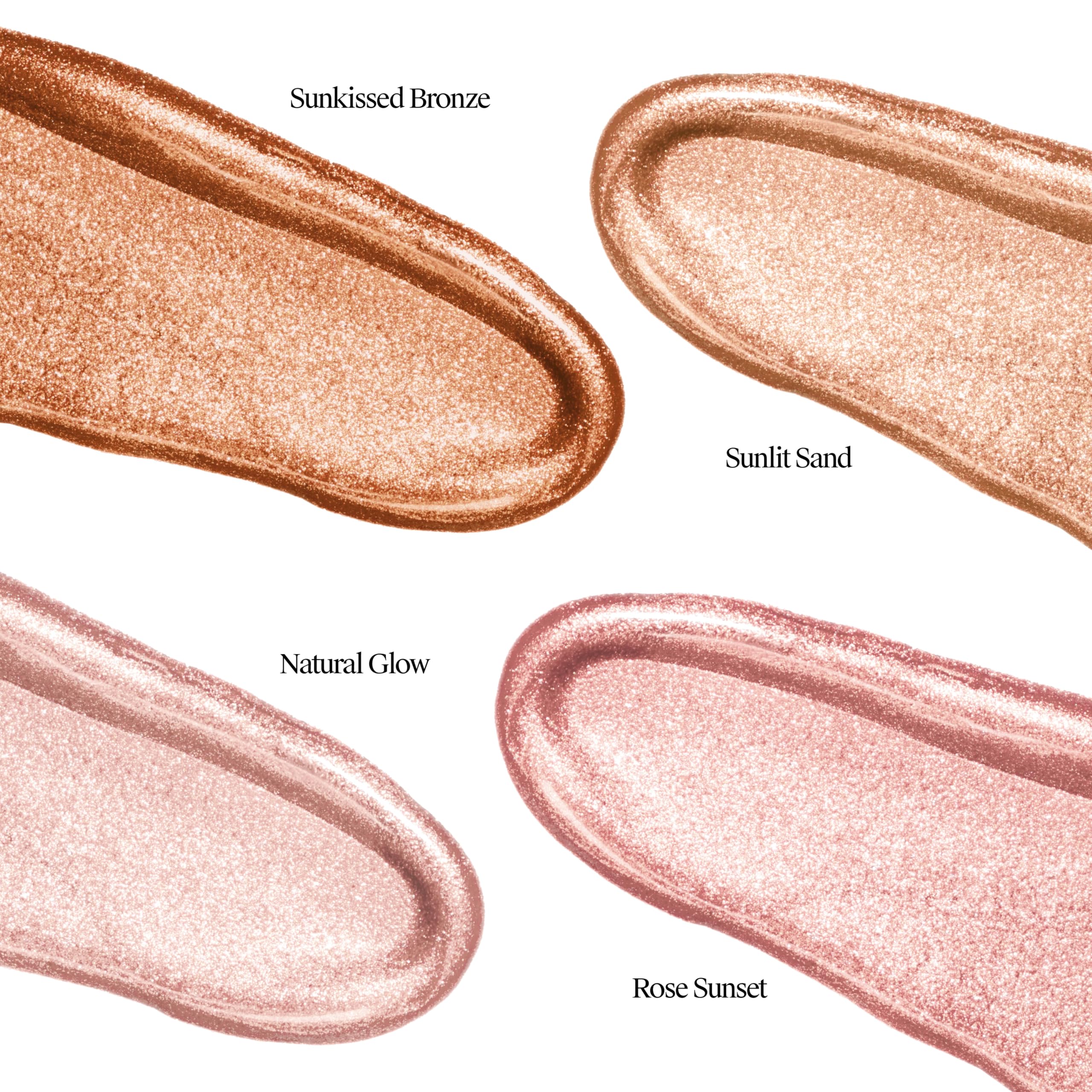 Neutrogena open pan showing light-reflecting pearls for luminous finish