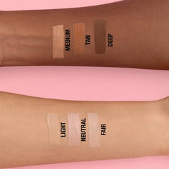 Neutrogena used to highlight cheek showing natural luminous finish without shimmer