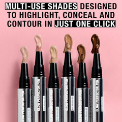 Neutrogena texture close-up of liquid formula highlighting blendable, lightweight finish