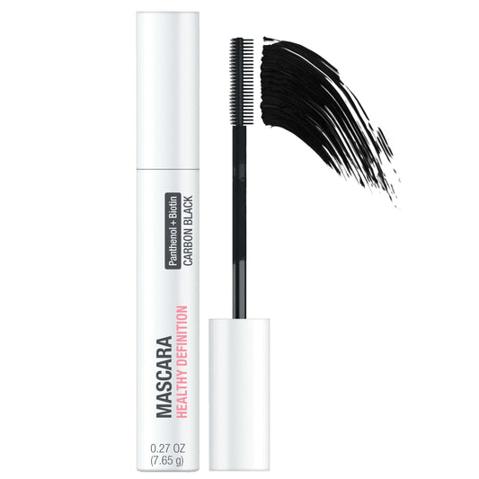 Neutrogena front tube in Carbon Black showing compact size and benefit