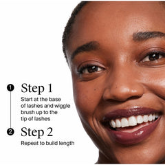 Neutrogena open tube showing wand and easy application for defined lashes