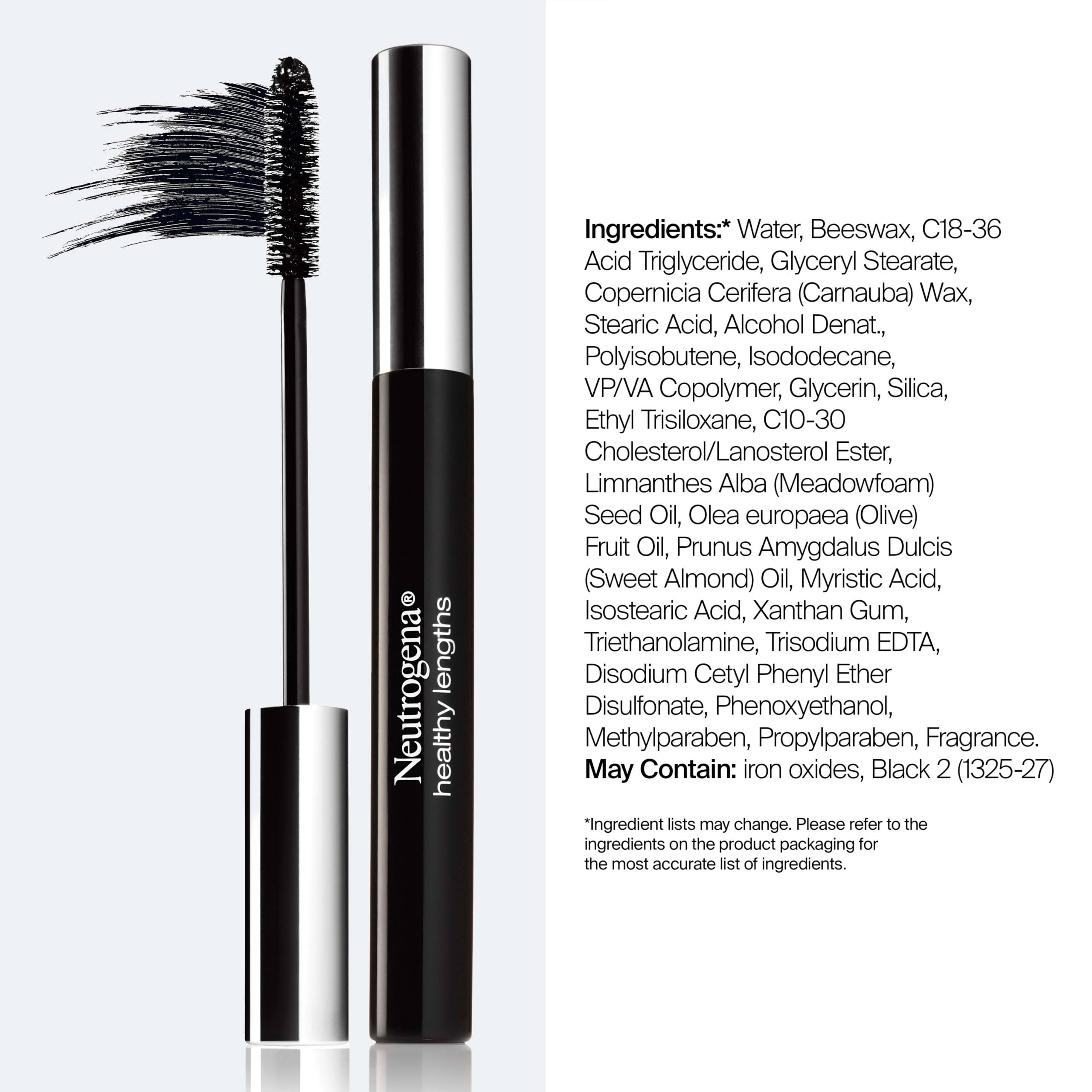 Neutrogena on model creating a natural daily lash look without smudging