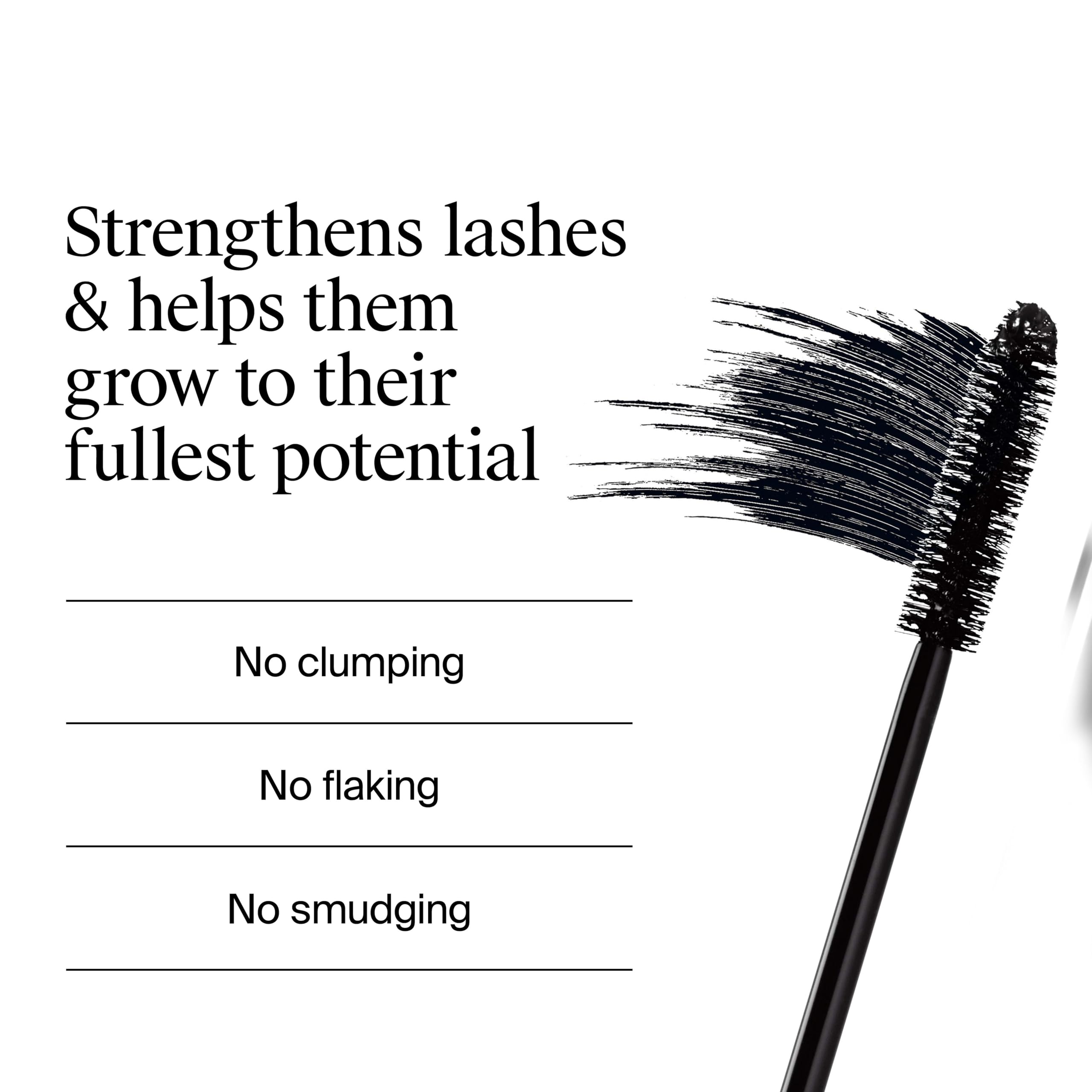 Neutrogena mascara texture swiped showing smooth, non-clumping formula
