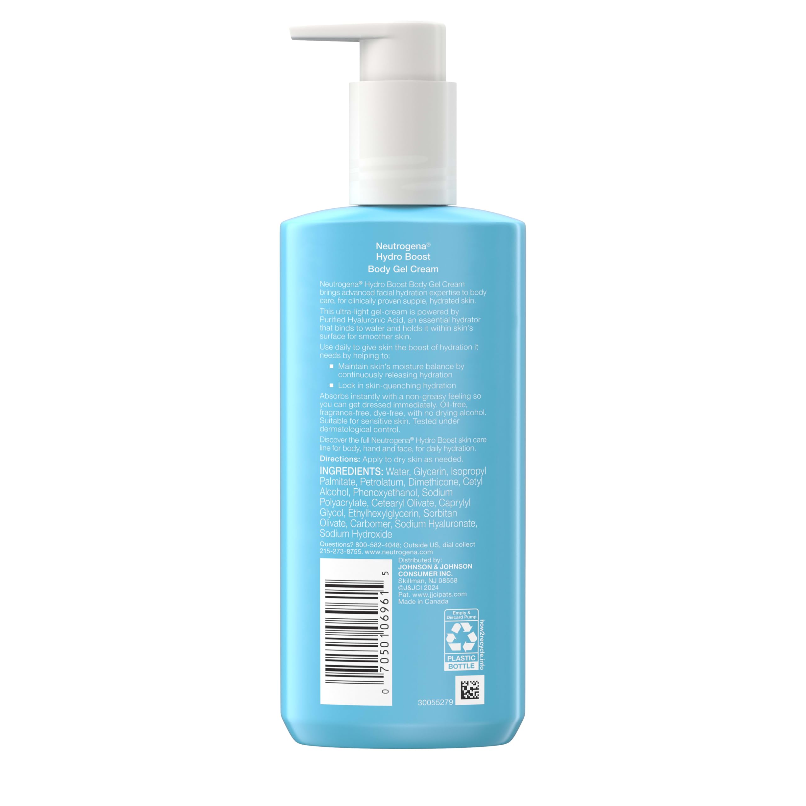 Neutrogena application on arm demonstrating smooth hydrated skin benefit