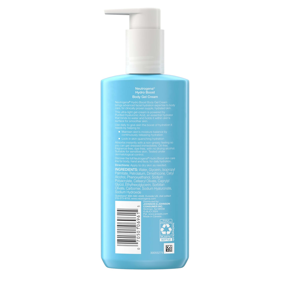 Neutrogena application on arm demonstrating smooth hydrated skin benefit