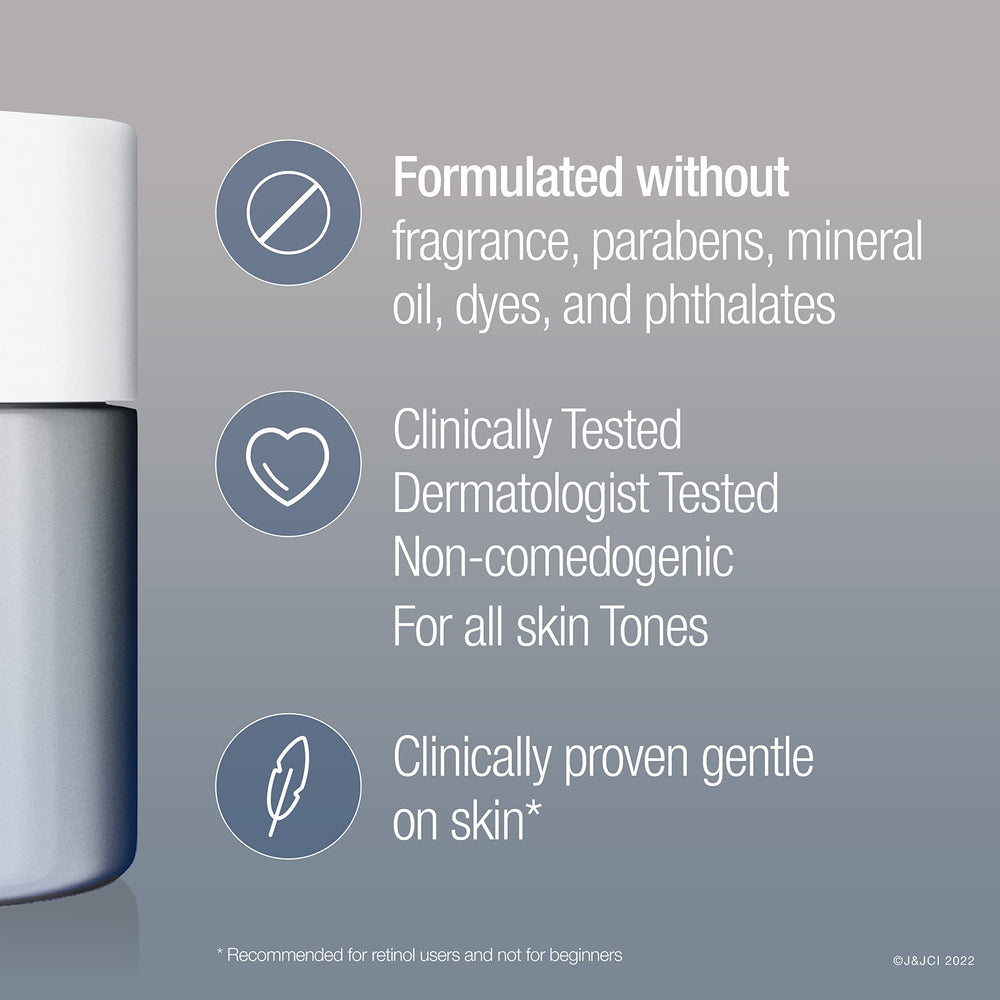 Neutrogena Hydro Boost trial cleanser bottle demonstrating gentle cleansing