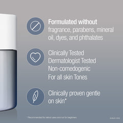 Neutrogena Hydro Boost trial cleanser bottle demonstrating gentle cleansing