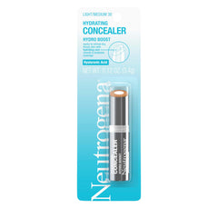 Neutrogena front packaging showing concealer stick and shade information, travel-friendly
