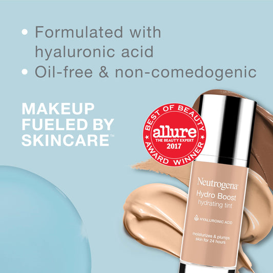 Neutrogena drop of water-gel texture highlighting smooth, hydrating feel