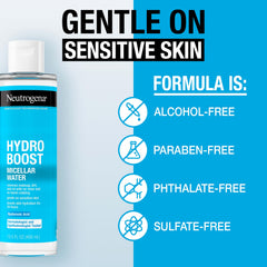 Neutrogena removing eye makeup gently, illustrates safe ophthalmologist-tested performance