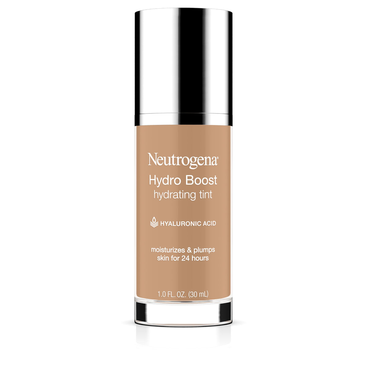 Neutrogena bottle front view showing clean packaging and product benefit