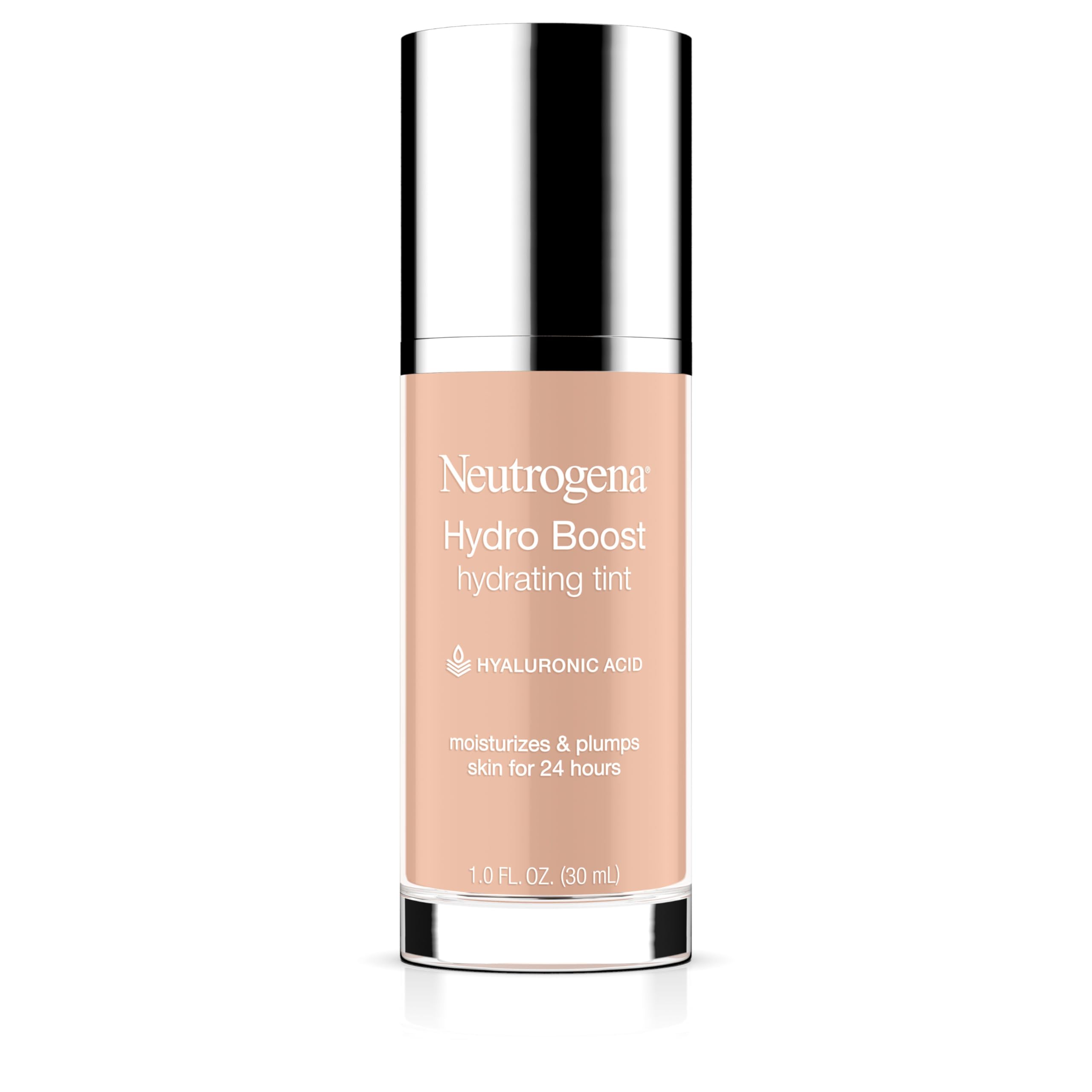 Neutrogena front bottle showing product and shade for hydration benefit