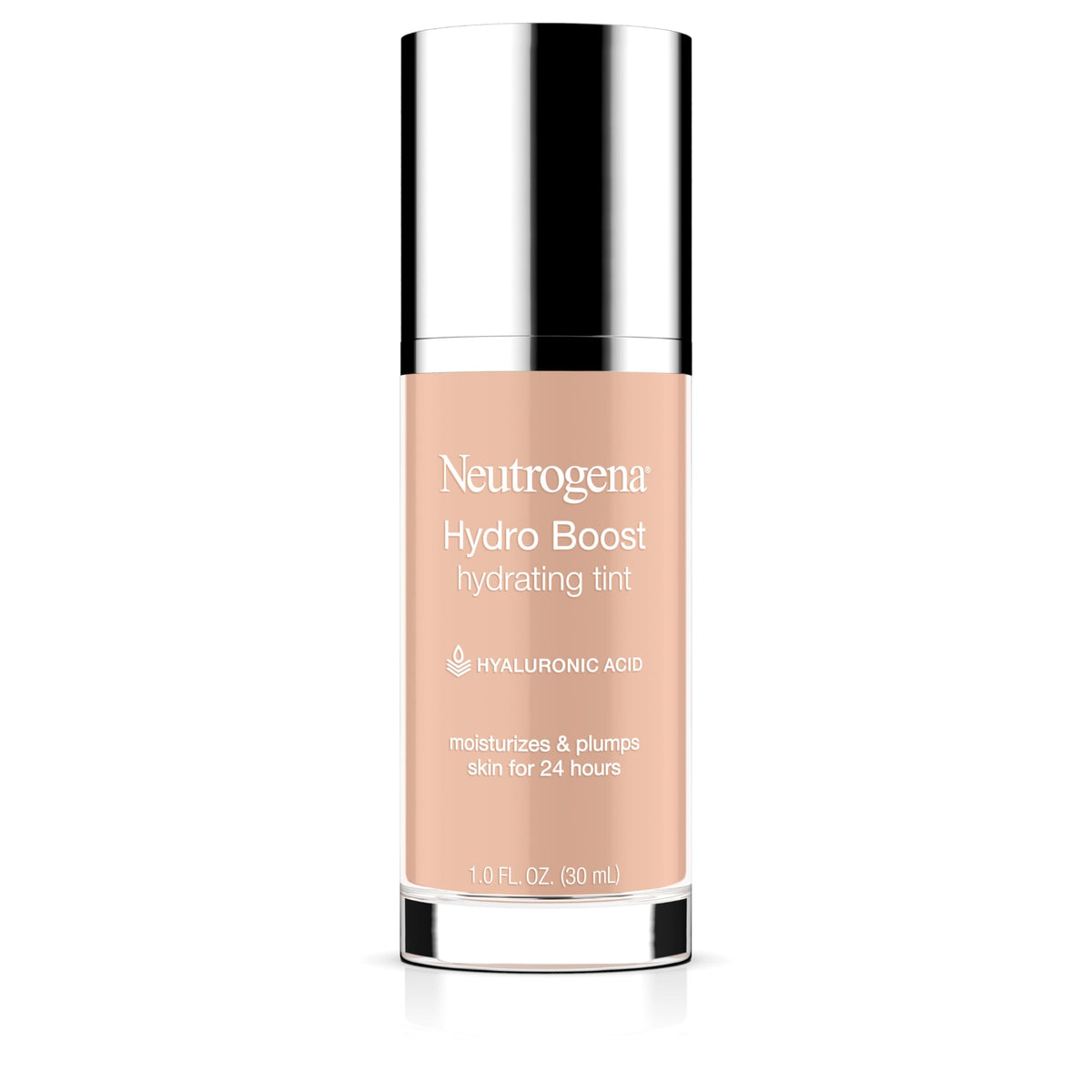 Neutrogena front bottle showing product and shade for hydration benefit