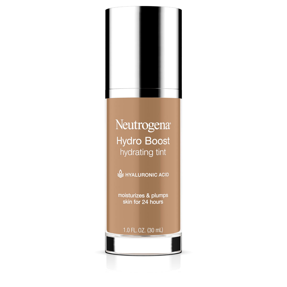 Neutrogena front packaging showing bottle and product benefit of hydration