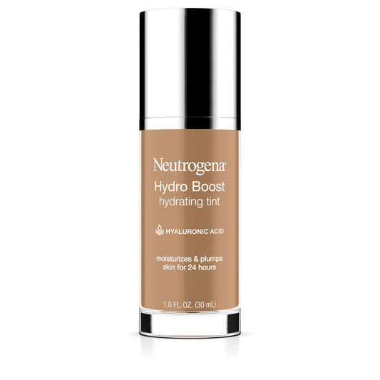 Neutrogena front packaging showing bottle and product benefit of hydration