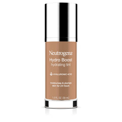 Neutrogena bottle front packaging showing label and shade 115 Cocoa hydration benefit