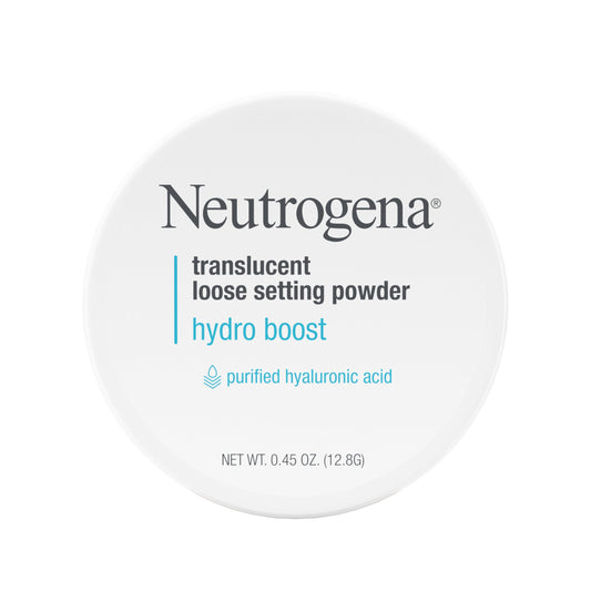 Neutrogena Hydro Boost front packaging shows jar and lid, highlighting portable design and convenience