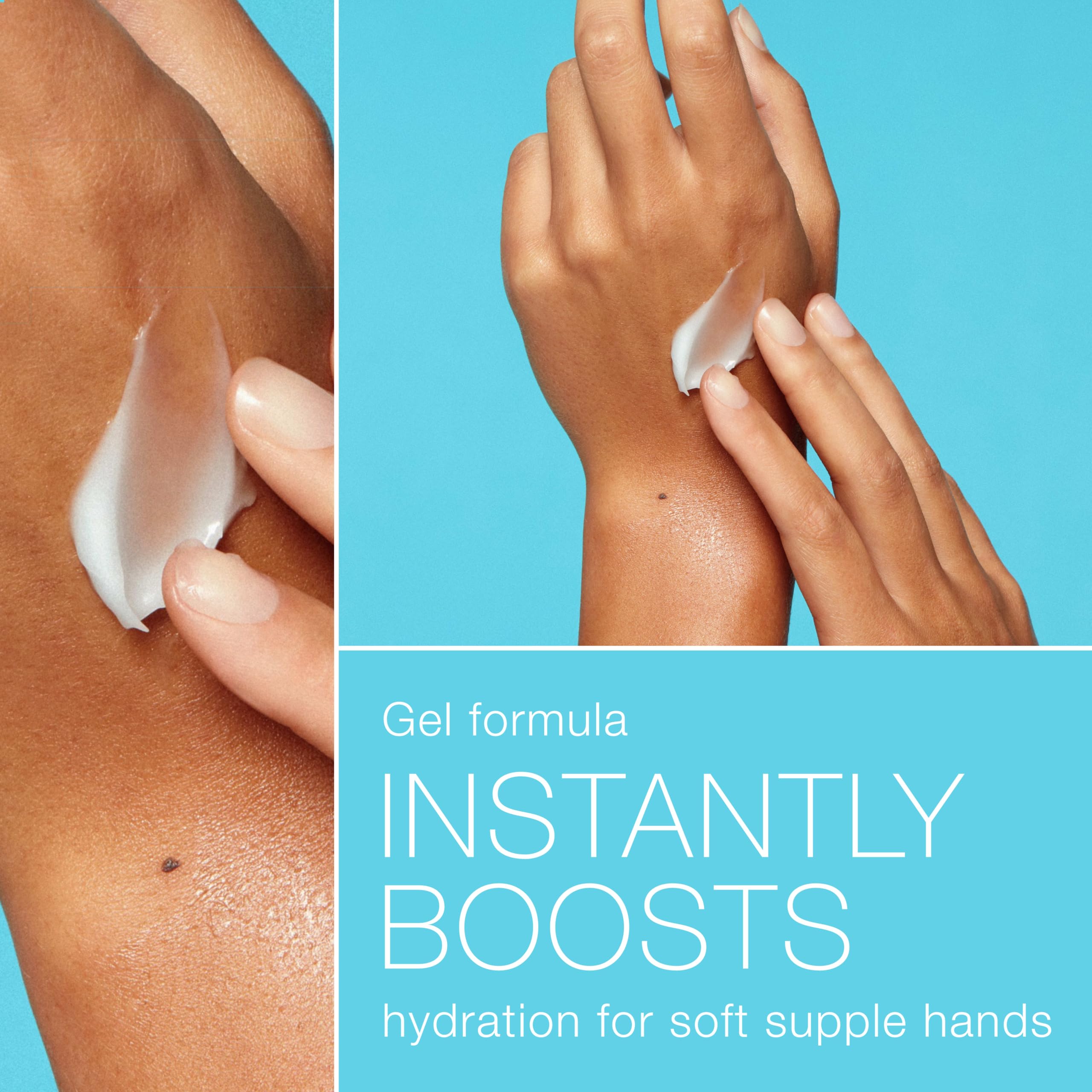 Neutrogena hyaluronic acid visual emphasizing ingredient hydration benefit